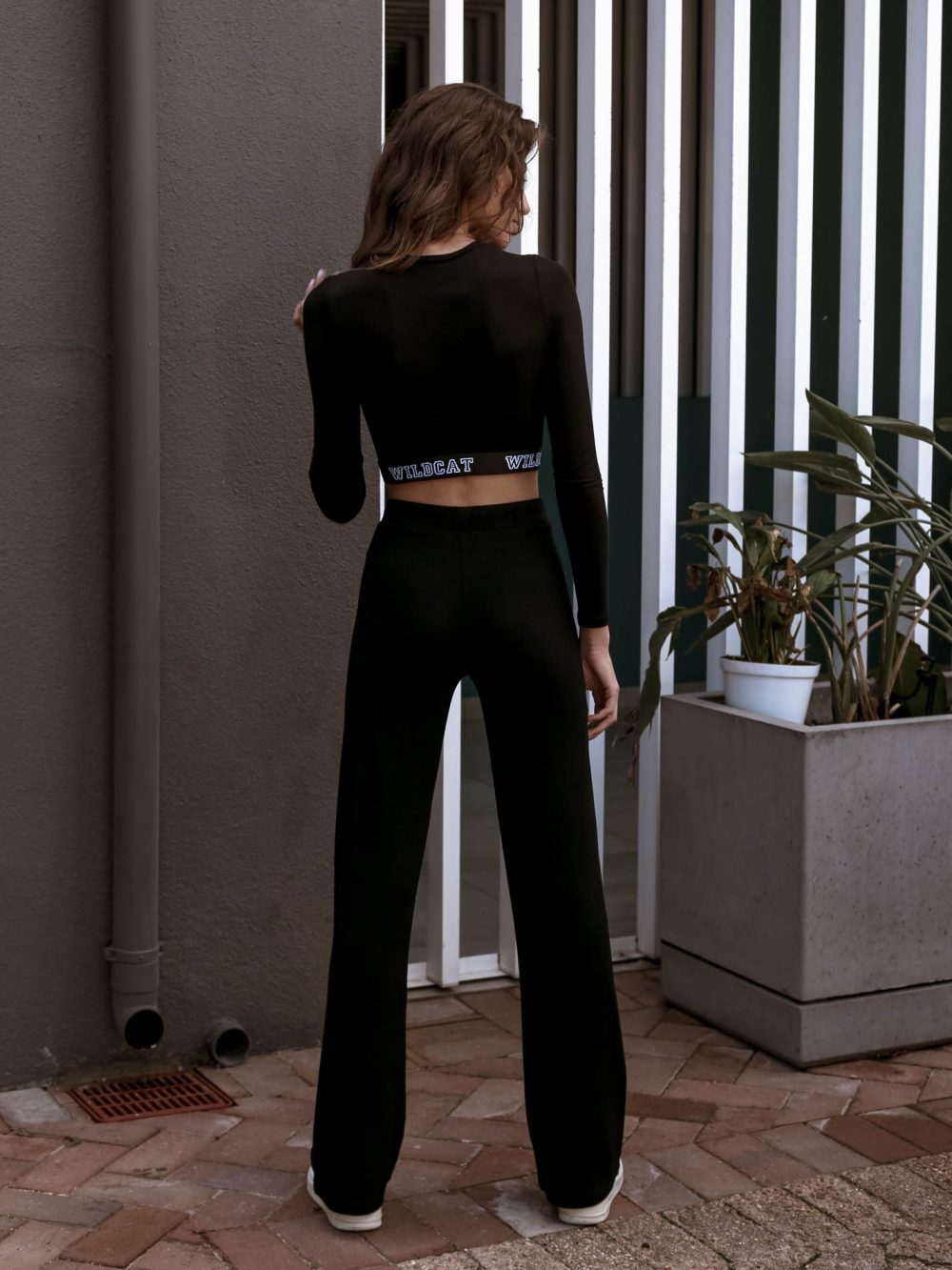 WILDCAT Luxe Stretch Lounge Pants - Black - Image 3