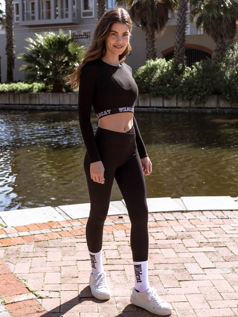 WILDCAT Luxe LS Crop - Black - Image 7